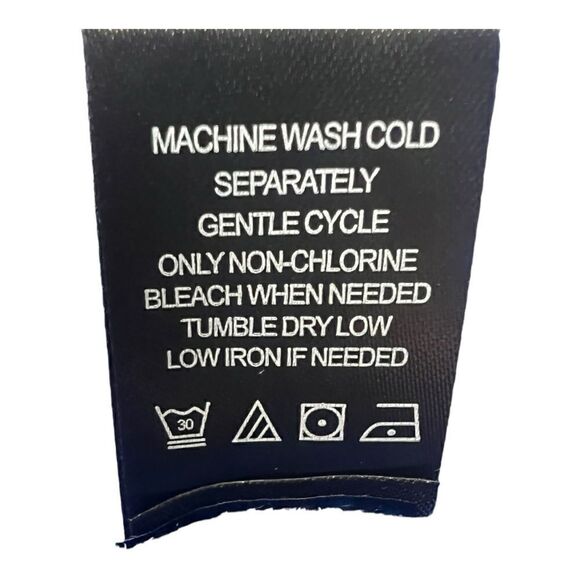 NWOT Anthony Original Blue Long Sleeve Sweater with Metal Ring Detail Sz 2X - Picture 7 of 7